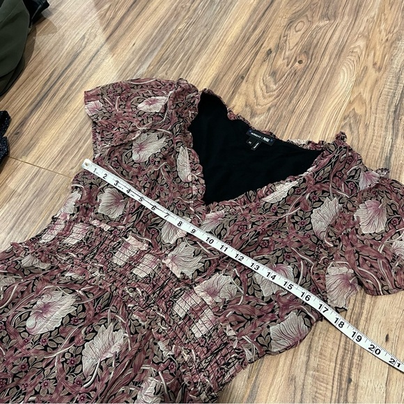 Morris & Co PAIGE Holland Printed Silk Midi Dress - Picture 8 of 10